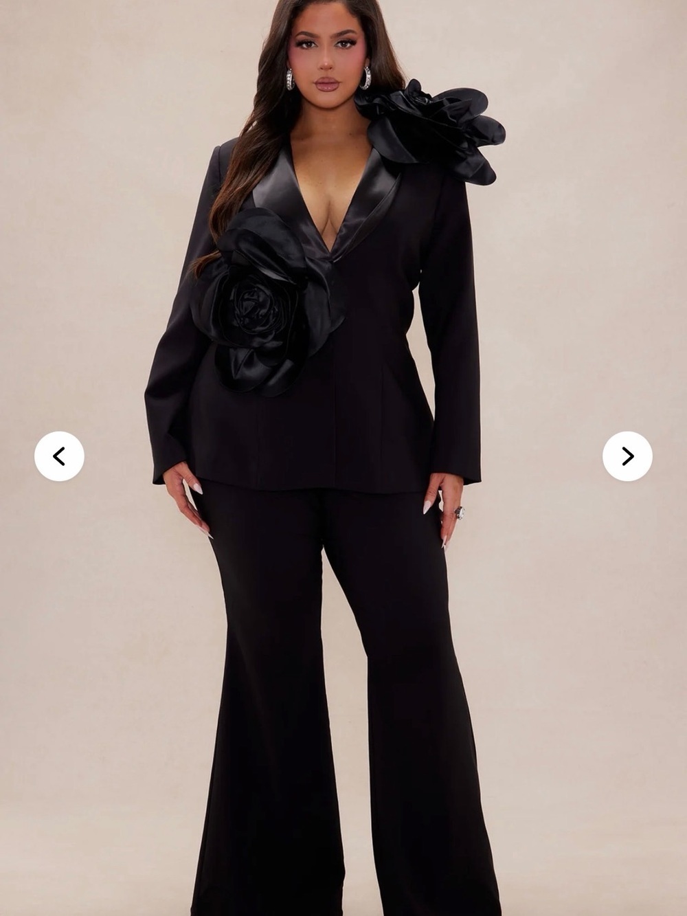 Fashion NovaLuxe Jaden Floral Black Blazer